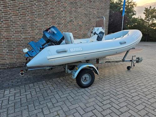 Complete Rubberboot Yamaha 25 pk inclusief trailer