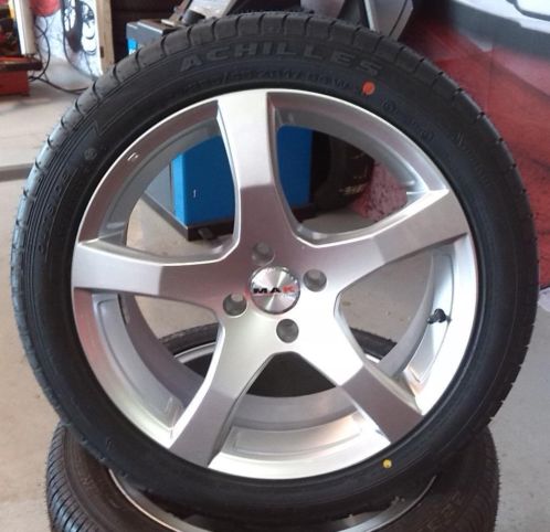  Complete set 17 inch MAK wheels  Prelude 