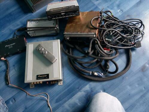Complete set pioneer DEX P9 DEQ DVD wisselaar