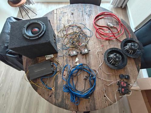 Complete speaker set met Subwoofer voor Auto