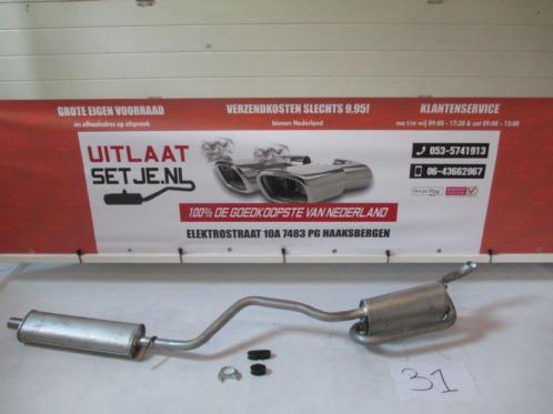 Complete Uitlaat Fiat Punto 1.2 75 incl montageset