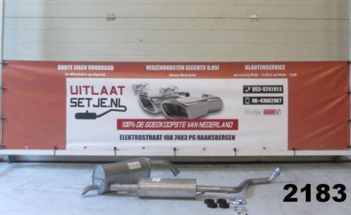 Complete uitlaat Toyota Yaris 1.3 16-V Bouwjaar 99 tot 2000