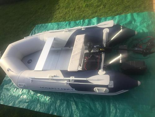 Complete vaarset  Hydro Force rubberboot met fluistermotor