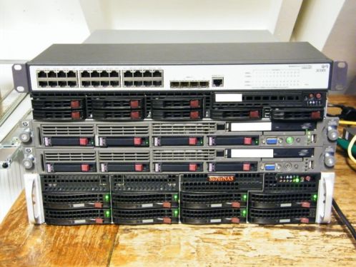 Complete vmware virtualisatie omgeving met san