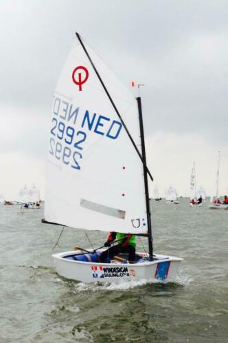 Complete wedstrijd optimist, Carter NED 2992
