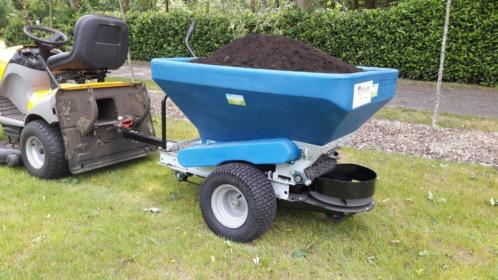 Compost strooier zitmaaier