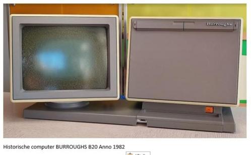 computer BURROUGHS B20 Anno 1982