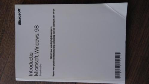 Computer Introductie Microsoft Windows 98 Schrijver Microsof