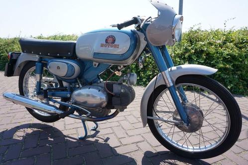 Concoursstaat  Motobi 125 cc Imperiale sport viertakt 1961