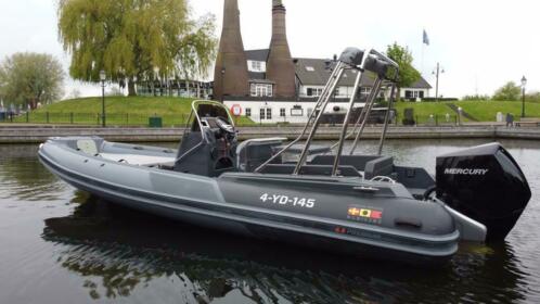 Conrad Pischel RIB 6.8 GTO met 250pk Mercury Verado 