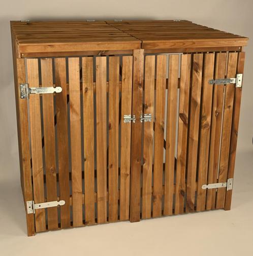 Containerberging hout dubbel (Kliko ombouwen)