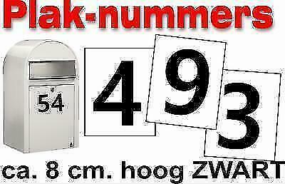 Containerstickers  nummerstickers  Huisnummer stickers