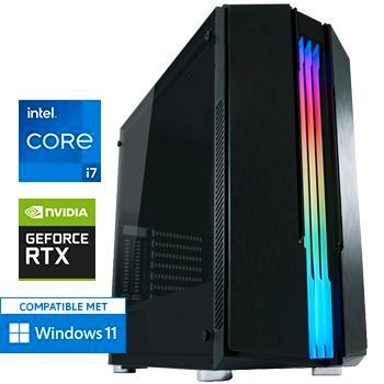 Core i7-F  Waterkoeling - RTX 4060 - 32GB - 1TB  - Game PC