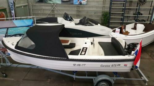 Corsiva 475 limited met Suzuki 20pk injectie IN NIEUWSTAAT