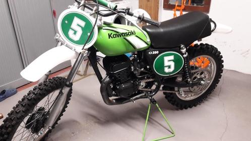 cross moter kawasaki kx 250cc 1975
