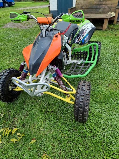 Crossklare KTM 505SX quads.