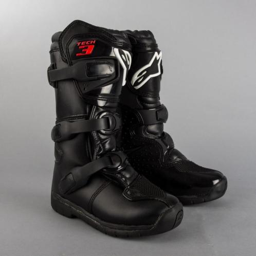 Crosslaarzen Alpinestars Junior Tech 3 Zwart