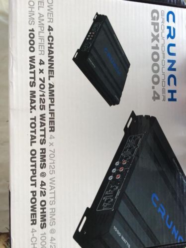 CRUNCH GBP1000 complete set splinter nieuw