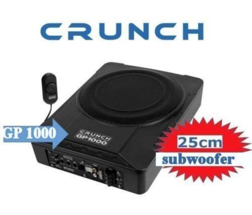 Crunch GP1000 25 CM 10Inch actieve subwoofer