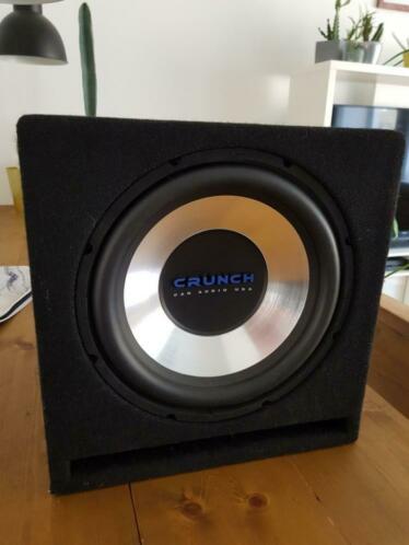 Crunch groundpounder subwoofer  versterker