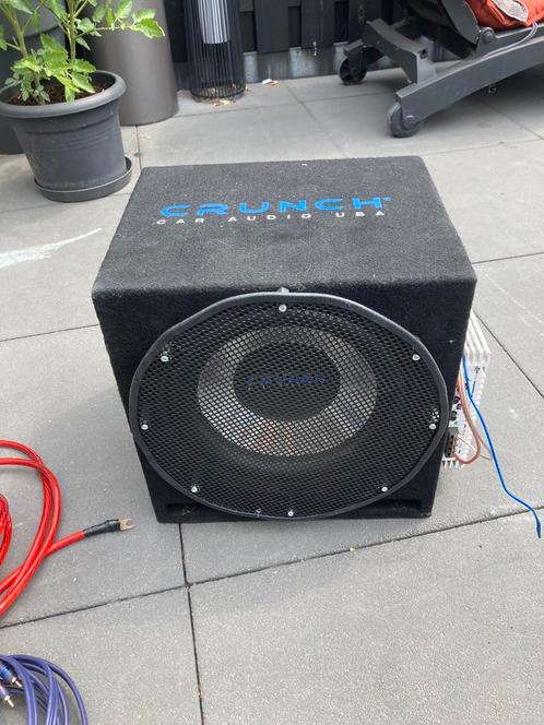 Crunch subwoofer  jbl speakers