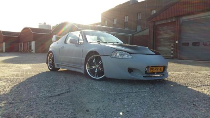 Crx del sol wide-body kit apk 18034 delsol civic greddy turbo