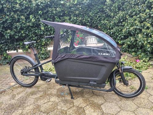 CUBE Cargo Bike - dual battery with accessories