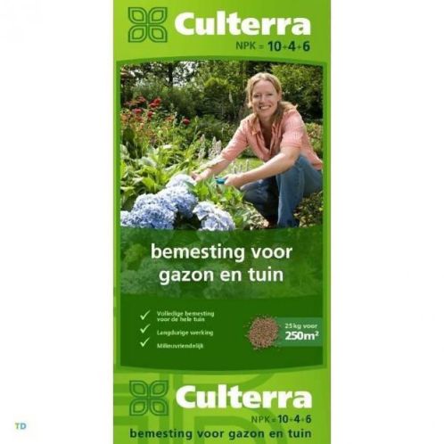 Culterra Groen 1046 25KG Mestkorrel Culterra