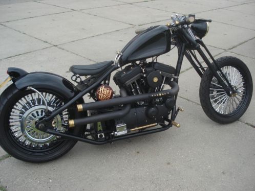 Custom made Harley Davidson unieke motorfiets