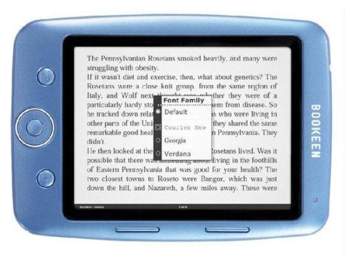Cybook Opus - blauw (E-readers, Elektronica)