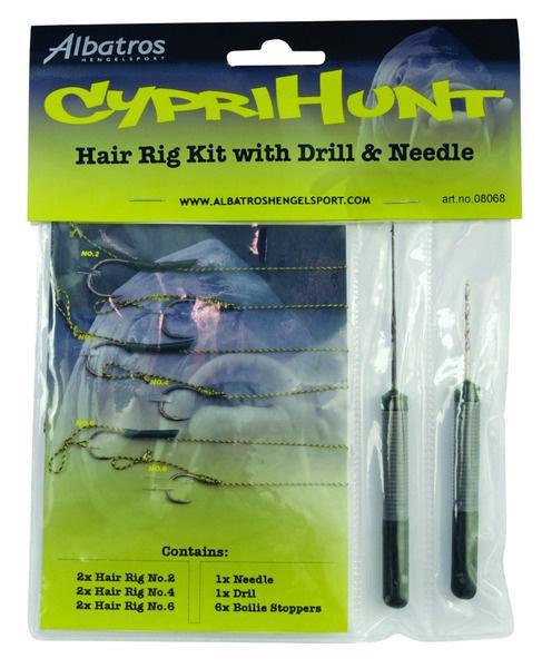 Cyprihunt Rig Kit  Needle  Drill Maat 2-4-6