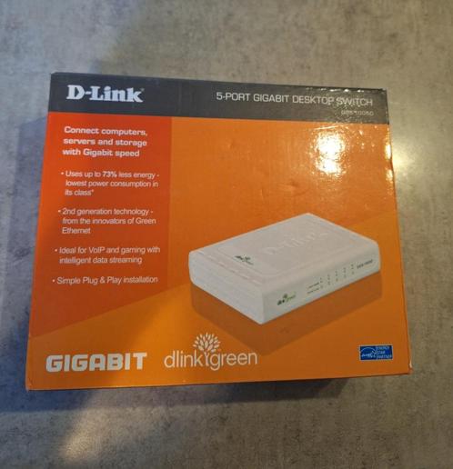 D-Link 5-port Gigabit desktop switch