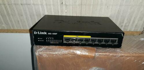 D-Link DGS-1008P POE switch
