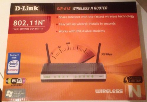 D-Link DIR-615 wireless N-Router