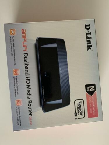 D-LINK N900 dualband HD media router - DIR-857