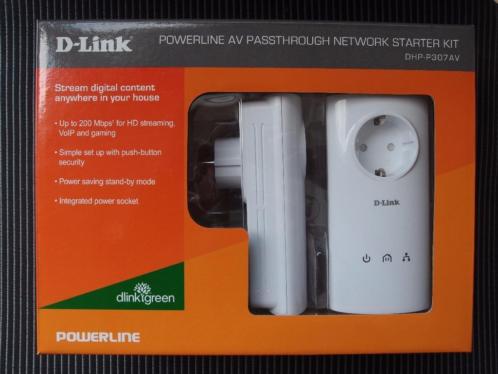 D-Link Powerline adapters DHP P307 AV starterskit