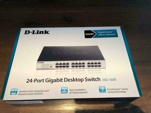 D-Link switch DGS-1024D nieuw