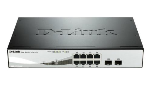 D-Link Web Smart DGS-1210-08P - PoE Switch