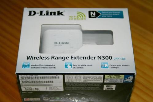 D link wifi draadloze versterker DAP-1320