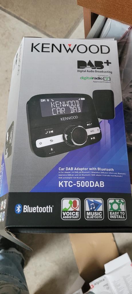 DAB adaptor Kenwood  met Bluetooth