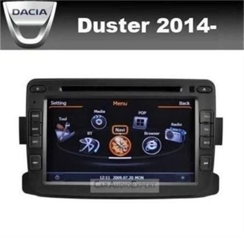 Dacia Duster radio navigatie bluetooth DVD usb iPod 3G wifi