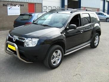 Dacia Duster Sidebars Uiteindes Gebogen 60mm.