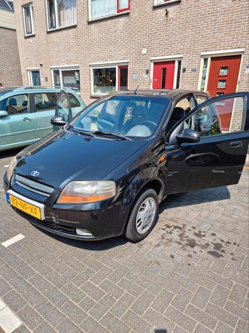 Daewoo Kalos 1.4 2003 Zwart, 5deurs, RIJDT PERFECT