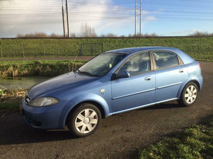 Daewoo Lacetti 1.6 HB 2004 Blauw