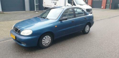 Daewoo Lanos 1.3 SE Sedan 2000 Blauw export.