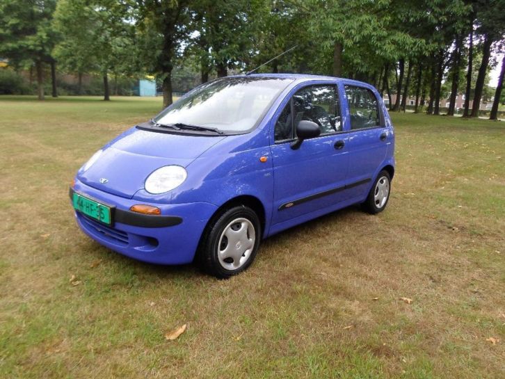 Daewoo Matiz 0.8 1999 Blauw 125988 nap stuurbekrachteging