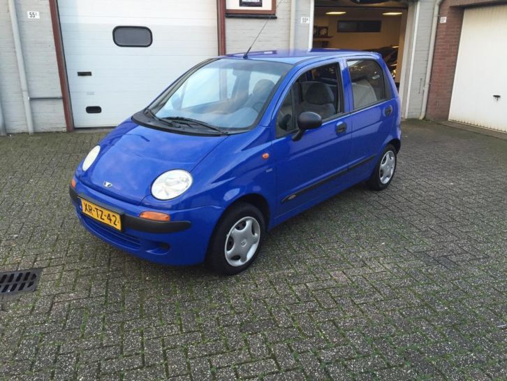 Daewoo Matiz 0.8 1999 Blauw SUPER LEUKE ZUINIG AUTO NW APK