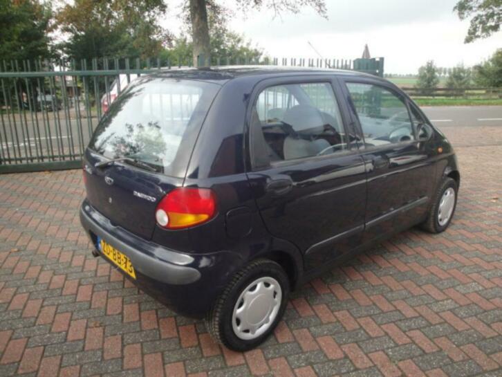 Daewoo Matiz 0.8 1999 Blauw VERKOCHT