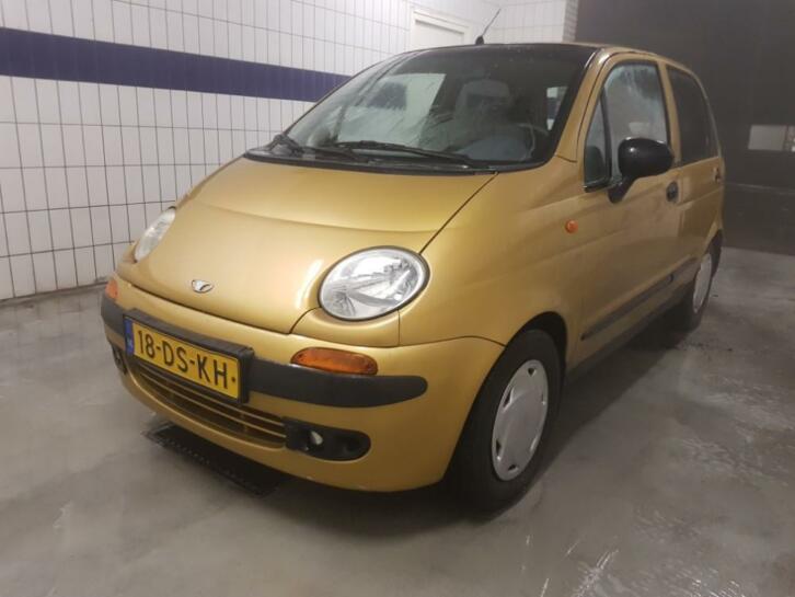 Daewoo Matiz 0.8 1999 Geel apk 29819 5Deurs  Airco 