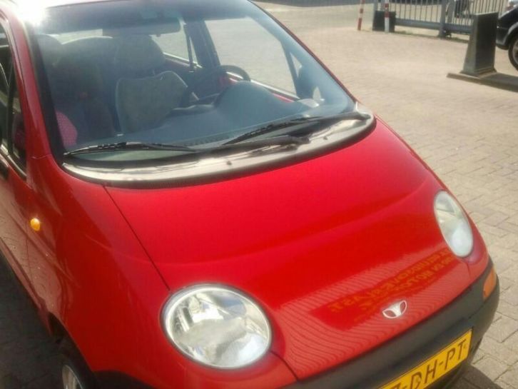 Daewoo Matiz 0.8 1999 Rood zeer zuinig